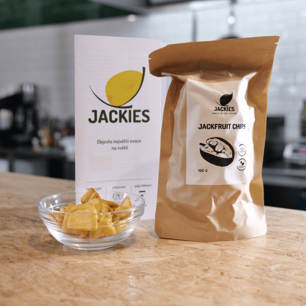 Jackies Jackfruit smazene chipsy na kokosovem oleji